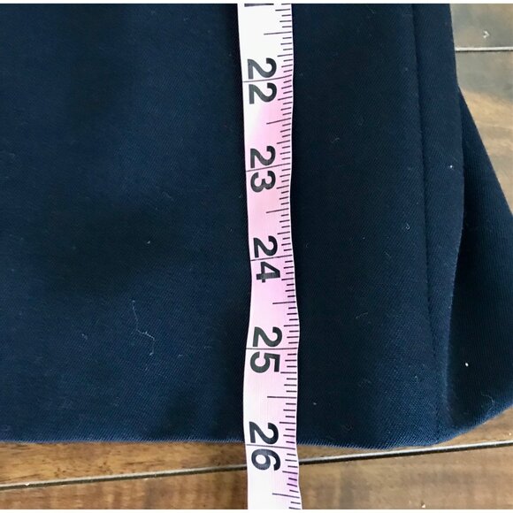 Classiques‎ Entier 100% Wool Vintage Navy Blue Women's Blazer. Size Petite XS - Picture 11 of 13